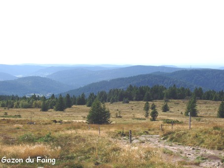 Vue du gazon du Faing - Photo Gilbert GUYOT